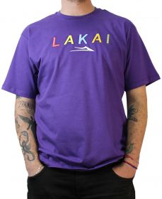 Camiseta Lakai Stacked Uva