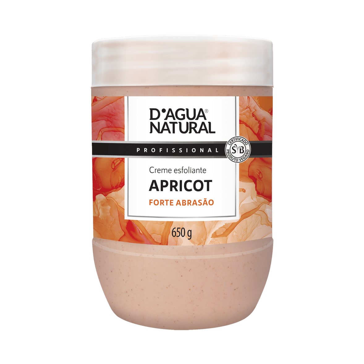 Creme Esfoliante Apricot Forte Abrasão - D'Agua natural