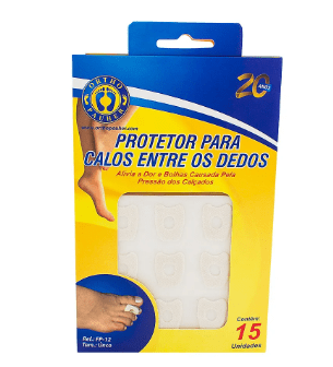 Protetor Calos entre Dedos c/ 15 unidades - Ortho Pauher
