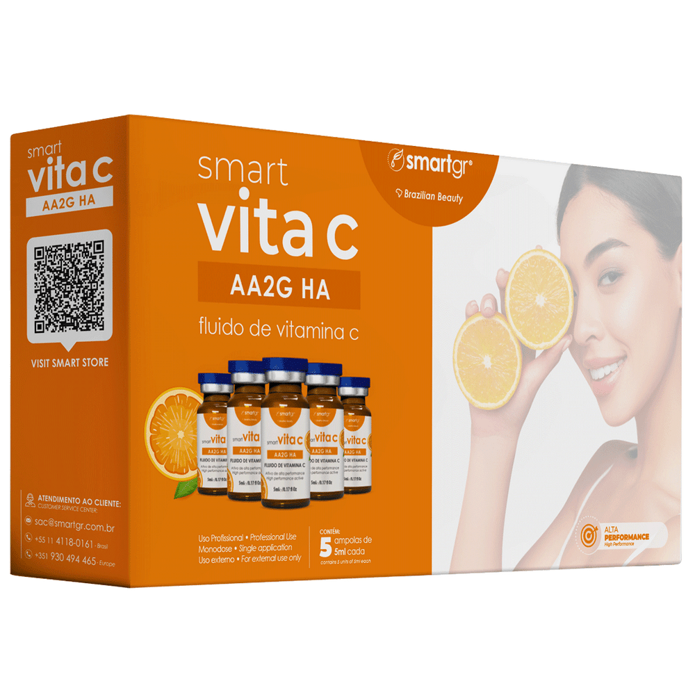 Smart Vita C HA - Monodose Vitamina C 5x5mL - Smart GR