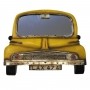 Espelho de Carro Pura Nostalgia cor Amarelo Envelhecido placa LAX-474