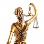 Estátua Deusa Têmis 46 cm Dama Da Justiça Símbolo Do Direito