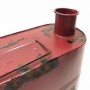 Galão de Gasolina Decorativo de Ferro Retrô 8 Litros Vermelho