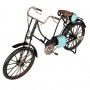 Miniatura Metal Retro Bicicleta Preta 30cm