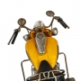Moto De Metal Decorativa Indian Amarela 1808 Verito