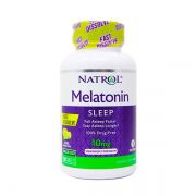 Melatonina 10mg  Fast Dissolve - Sabor Citrus - 100 tabletes - Natrol