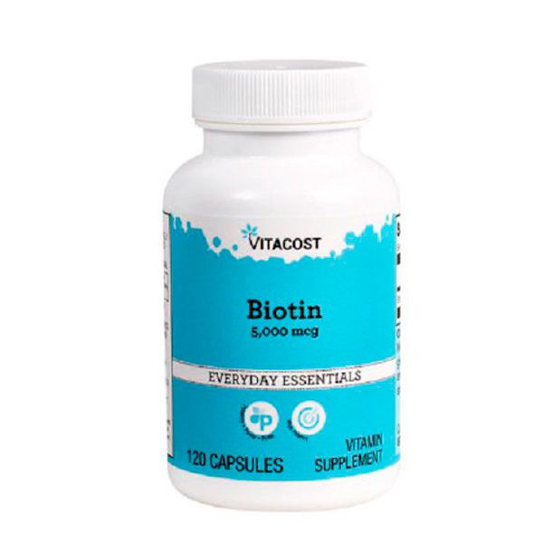 Biotina 5000 Mcg - 120 cápsulas