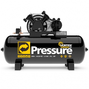 Compressor Ar Pressure VORTEX 450 15pcm 140psi 175LT 3Hp Monofásico