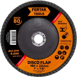 Disco Flap FERTAK Grão 80 7