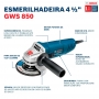Esmerilhadeira Angular BOSCH GWS-850 4.1/2