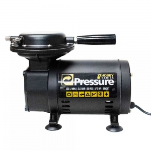 Compressor Ar Direto PRESSURE Hobby Series Bivolt c/ Kit Pintura