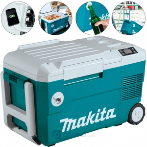 Refrigerador e Aquecedor Portátil MAKITA DCW180Z à Bateria 18V LXT Cooler 20L