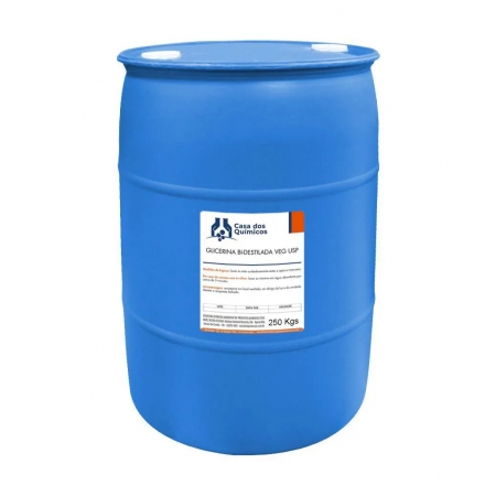 Glicerina Bi-Destilada Vegetal USP 250 Kg