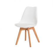 Cadeira De Jantar Saarinen Leda Design Branca