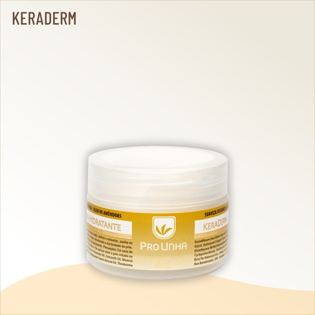 Keraderm - Ultra Hidratante Para Fissura No Calcanhar - 60g