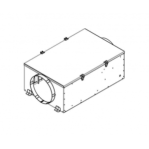 Exaustor e Insuflador de ar com Filtro FH400 (G4+F8)