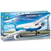 Aviao Boeing 787 com 600 Pçs Cobi Blocos de Montar