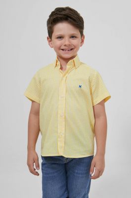 Camisa TXC Infantil Manga Curta 2699CI- Amarelo