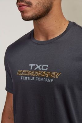 Camiseta TXC Brand 191010 Chumbo