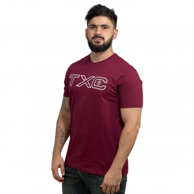 Camiseta TXC Brand 191583 Bordô
