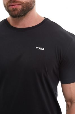 Camiseta TXC Brand Pima dropBlack 191040