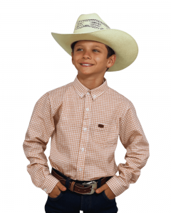 Camisa Ranch Wear Infantil Manga Longa CIRWML001