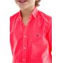 Camisa TXC Infantil Manga Curta 2712CI- Vermelho