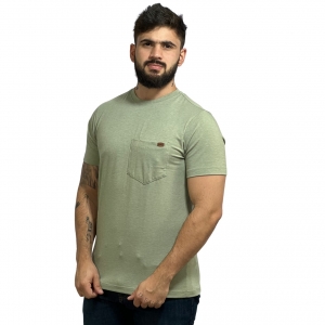 Camiseta Ranch Wear Com Bolso Verde CBRW03