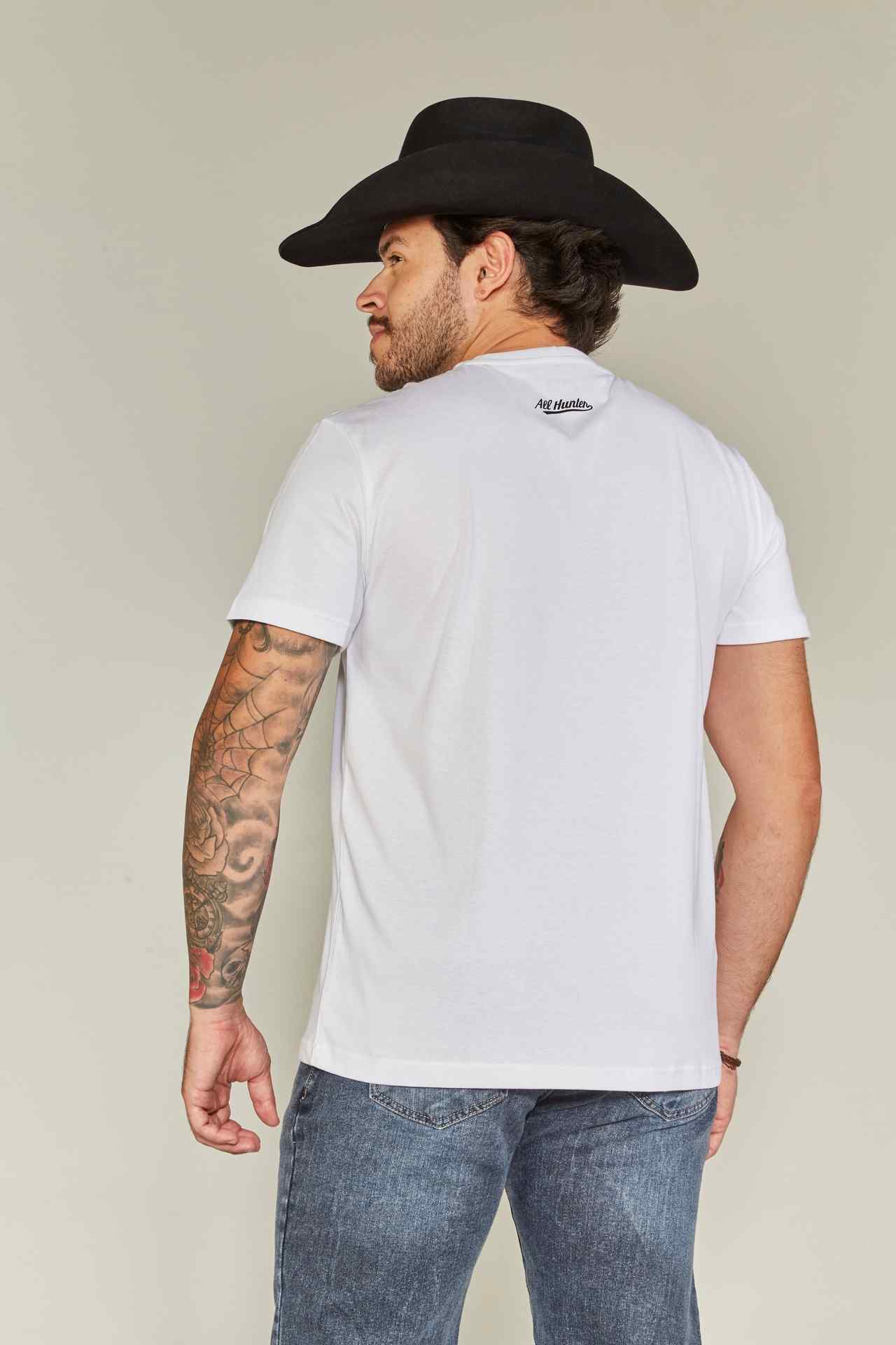 Camiseta All Hunter Basic 2211 Branco