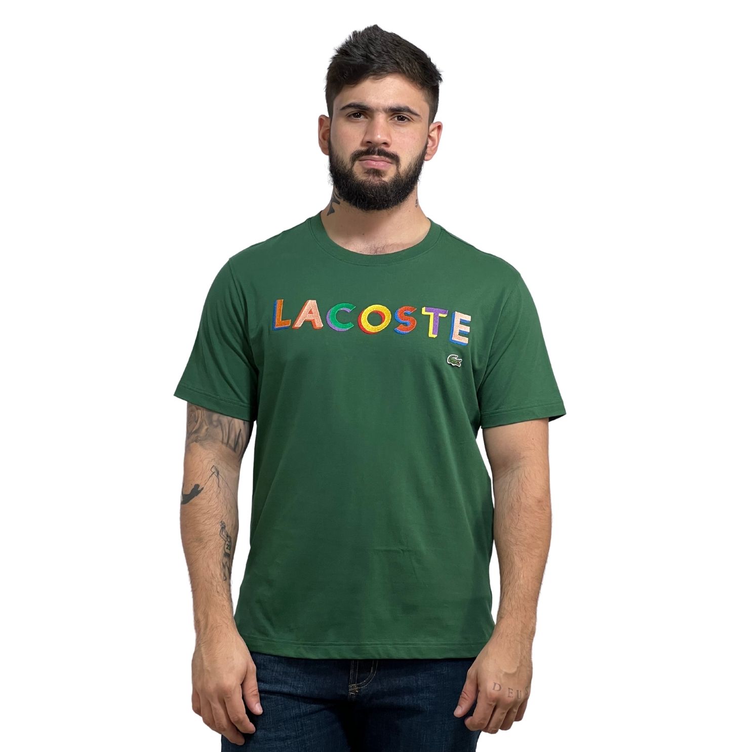Camiseta Lacoste TH239023 Verde