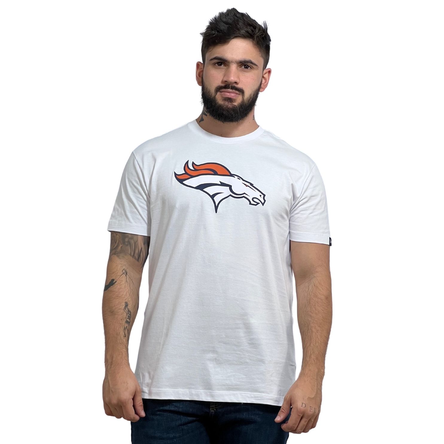 Camiseta New Era Denver Broncos NFI21TSH062  Branco