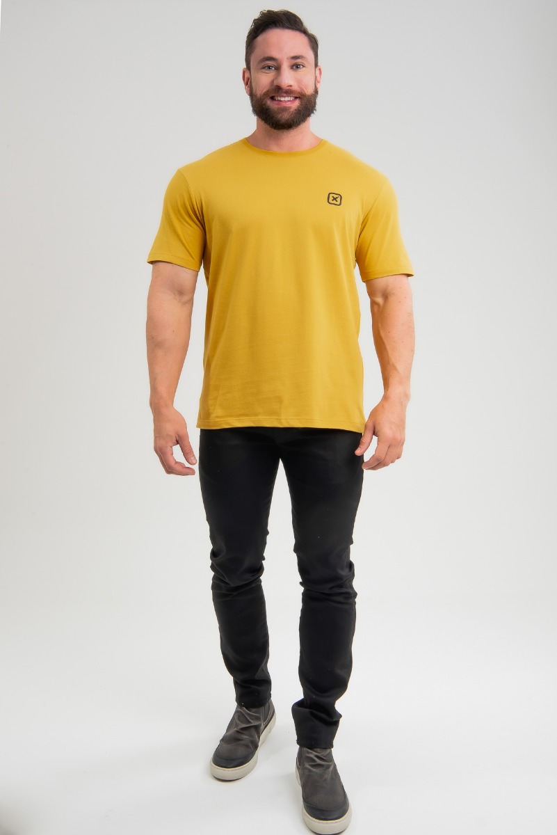 Camiseta TXC Brand 19924 Amarelo
