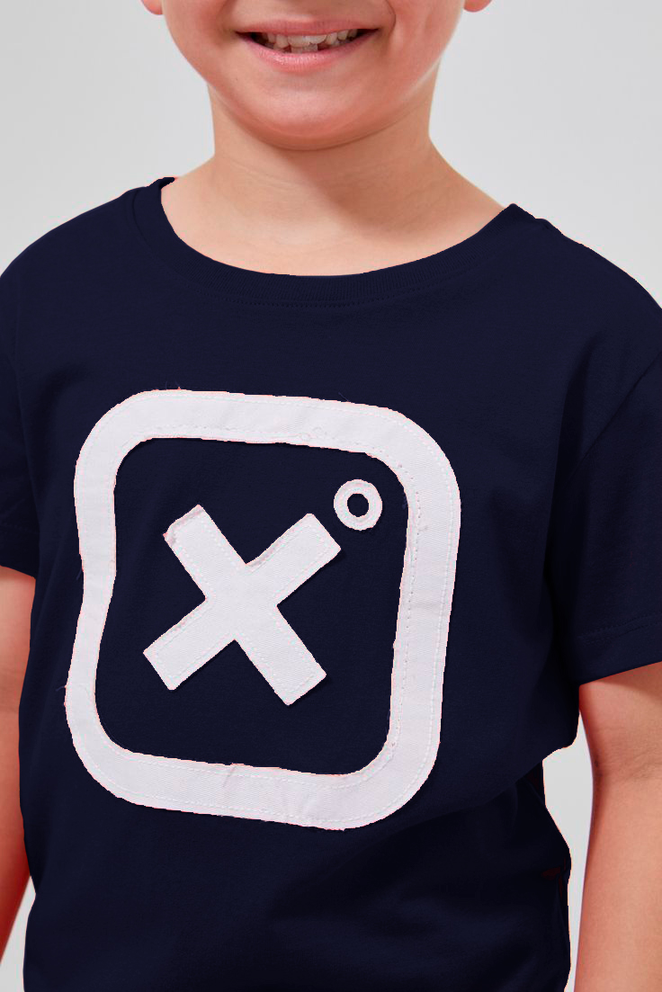 Camiseta TXC Brand Infantil 19731I Azul Marinho