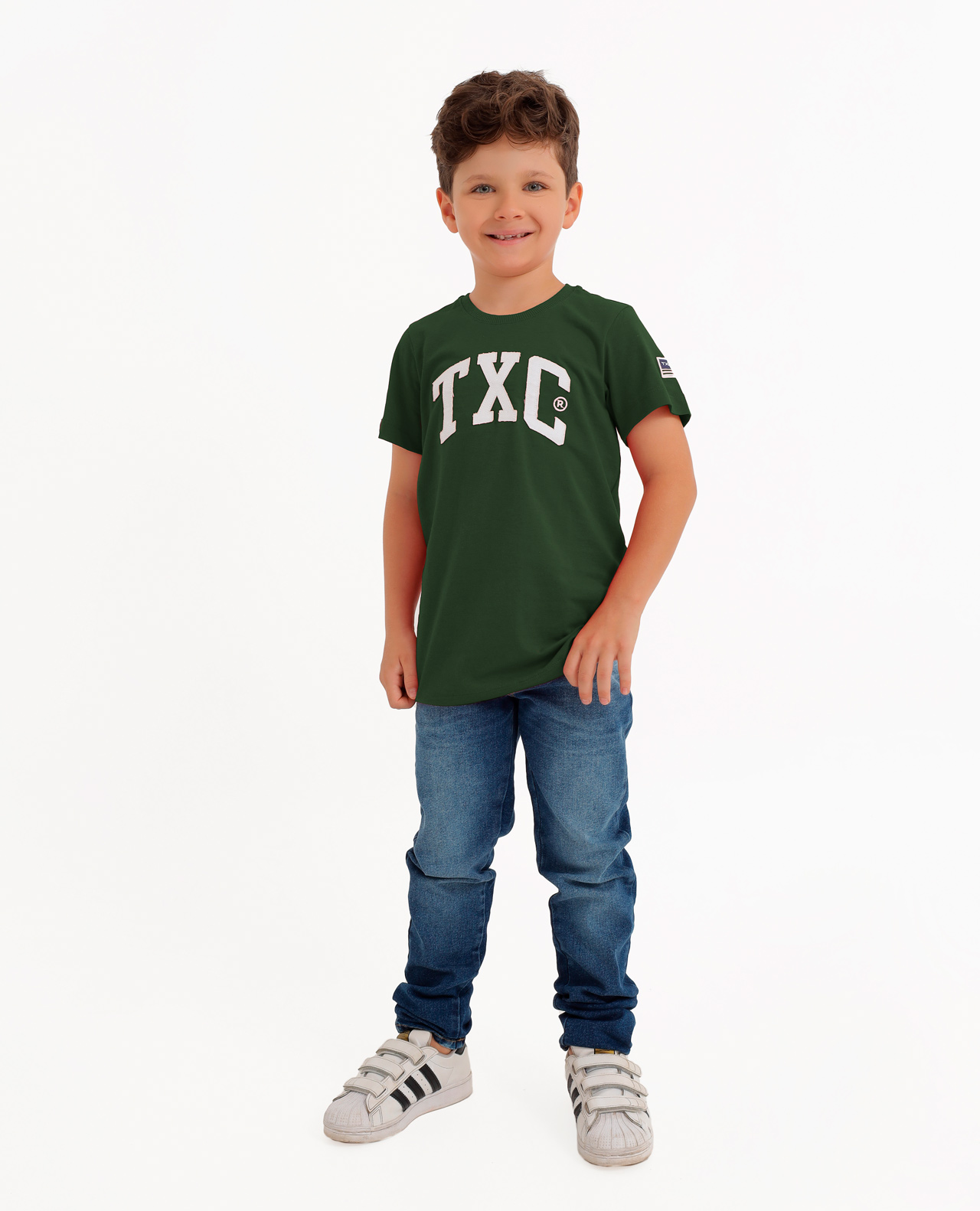 Camiseta TXC Brand Infantil 19736I Verde