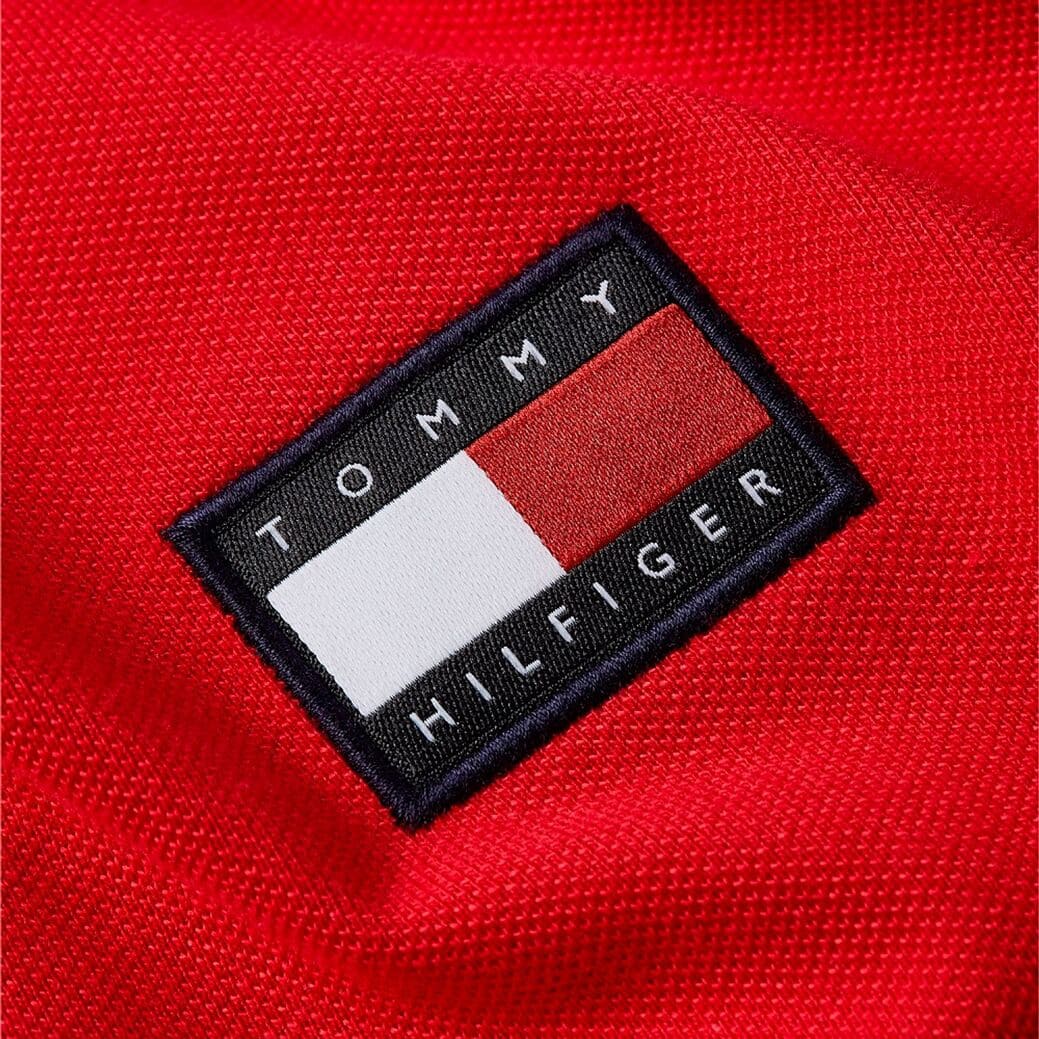 Polo Tommy Hilfiger Under Collar THMW0MW24599 Vermelho