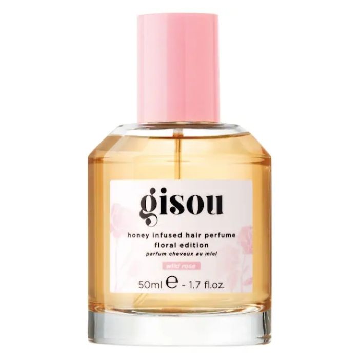 Pré-Venda Gisou Perfume Capilar Mini Honey Infused Hair Perfume - Wild Rose 50 ml