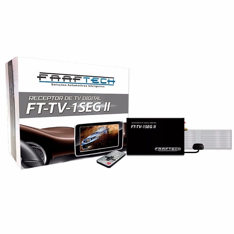 Sintonizador e Receptor TV Digital Faaftech FT-TV-1SEG II