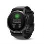 Smartwatch GPS Garmin Fenix 5s Safira Preto - 010-01685-11