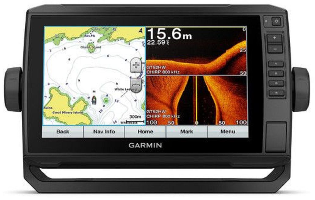 Gps Sonar Garmin Echomap 92SV Plus Transdutor GT52HW-TM + Carta Náutica G2 Vision 010-01900-01