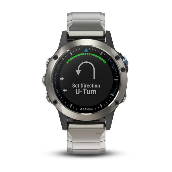 Smartwatch GPS Garmin Quatix 5 Safira Gps Náutico Multiesportivo 010-01688-42