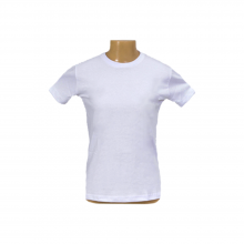 Camiseta Branca 100% Poliéster - 160g - Infantil