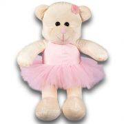 Ursa Soft Pequena Bailarina Rosa