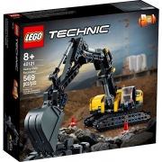 LEGO Technic 2 Em 1 - Escavadeira para Trabalhos Pesados 42121