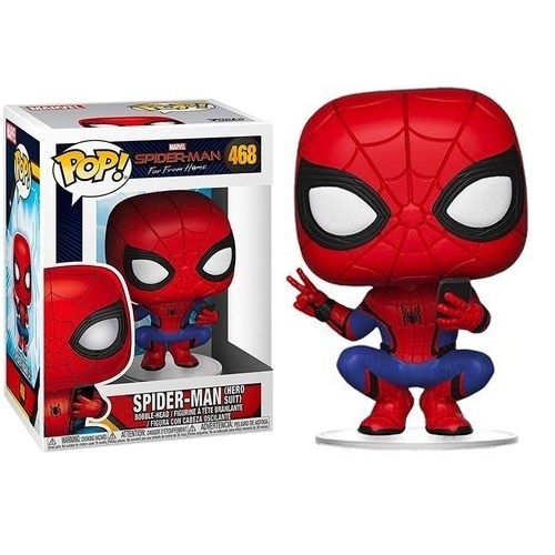 FUNKO POP! MARVEL SPIDER MAN FAR FROM HOME (HERO SUIT) #468