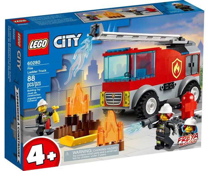 LEGO City Caminhão dos Bombeiros com Escada 60280