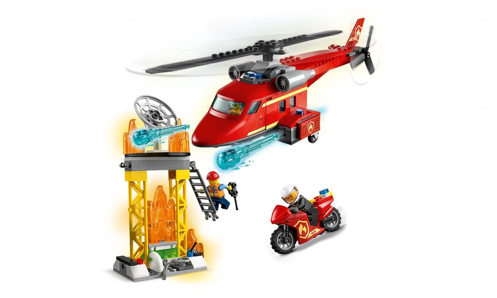 LEGO City Helicóptero de Resgate dos Bombeiros 60281