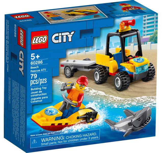 LEGO City Off-Road de Resgate na Praia 60286