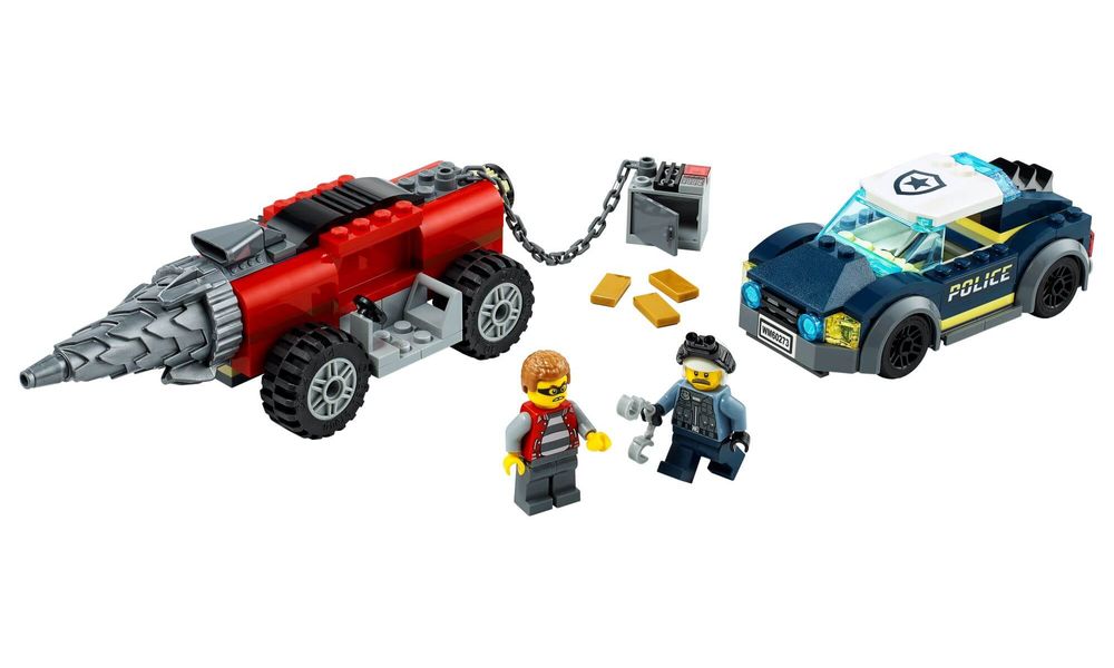 LEGO City Polícia de Elite: Perseguição de Carro Perfurador 60273