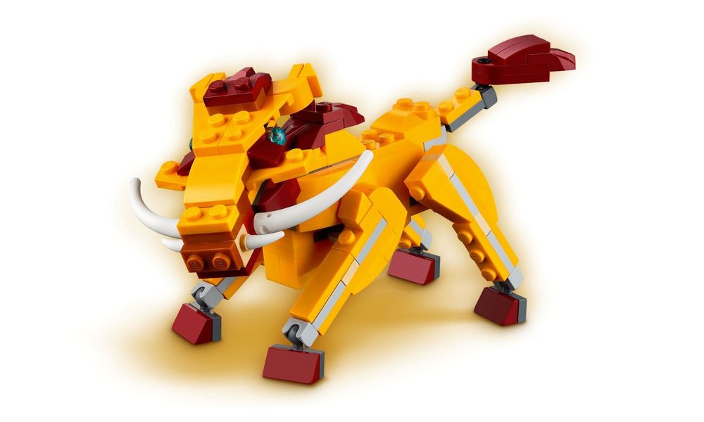 LEGO Creator 3 Em 1 - Leão Selvagem 31112