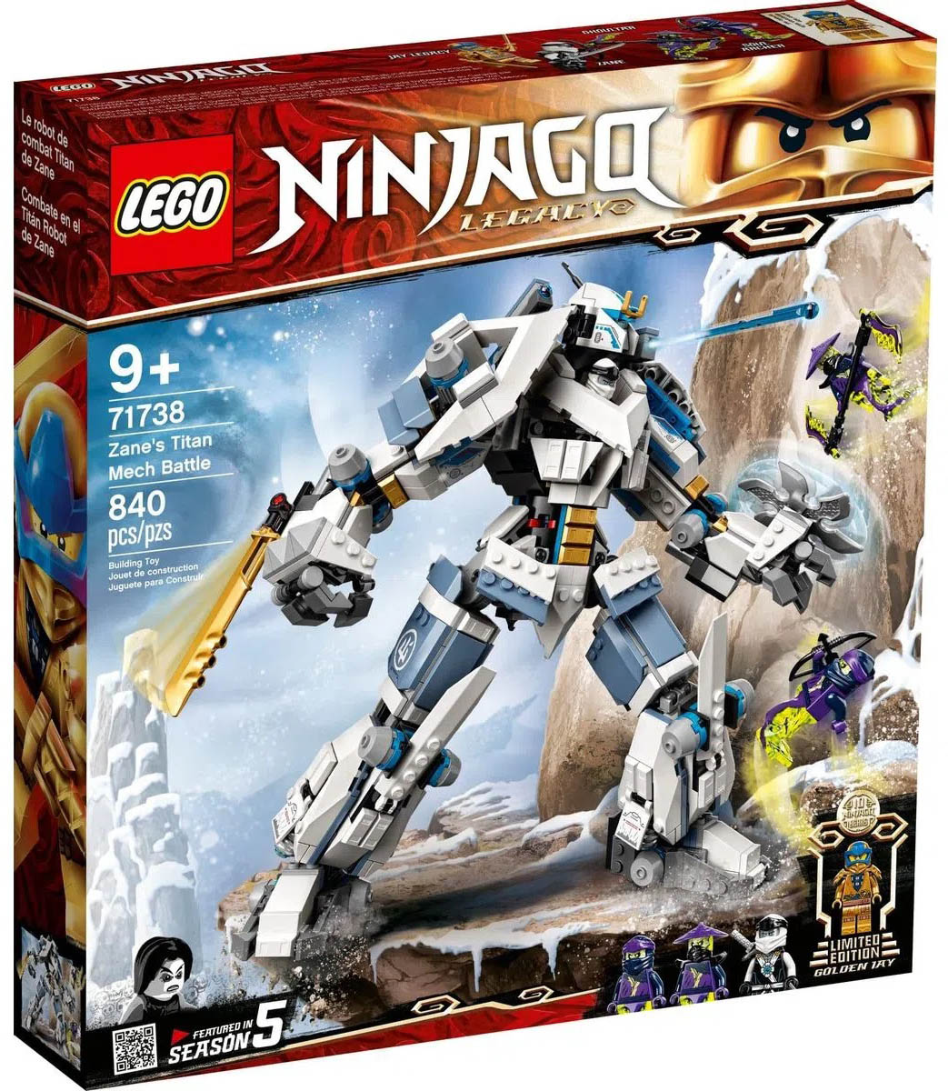 LEGO Ninjago O Combate do Robô Titã de Zane 71738